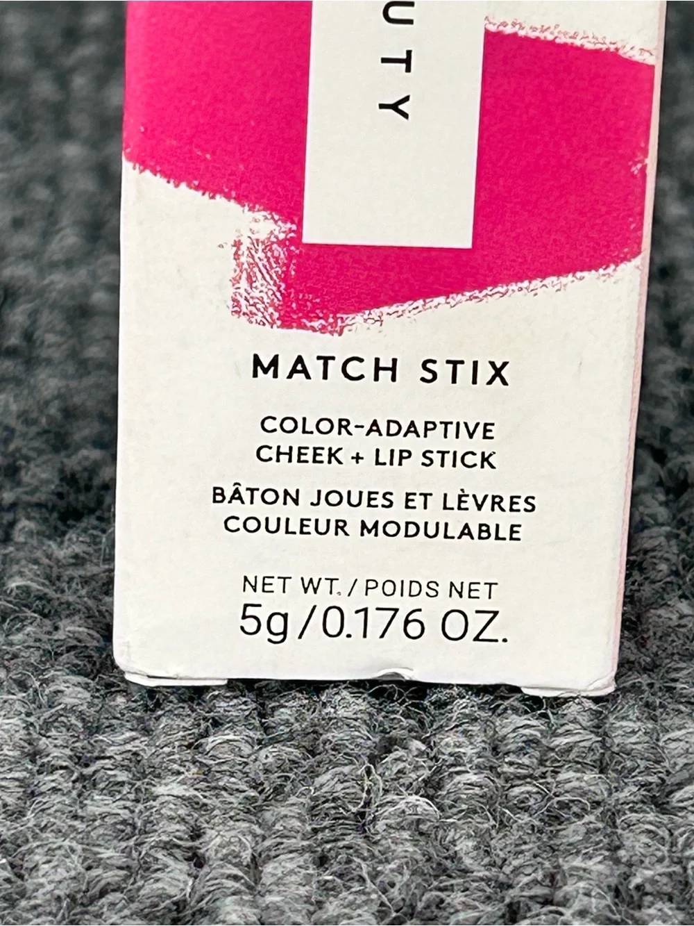 FENTY Match Stix Color Adaptive Cheek & Lipstick STRAWBERRY POP Full sz 5g NIB